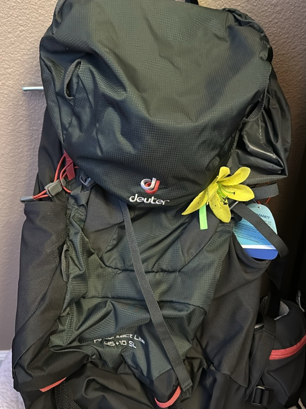 NWT Deuter Aircontact Lite 45+ 10 L hiking backpack